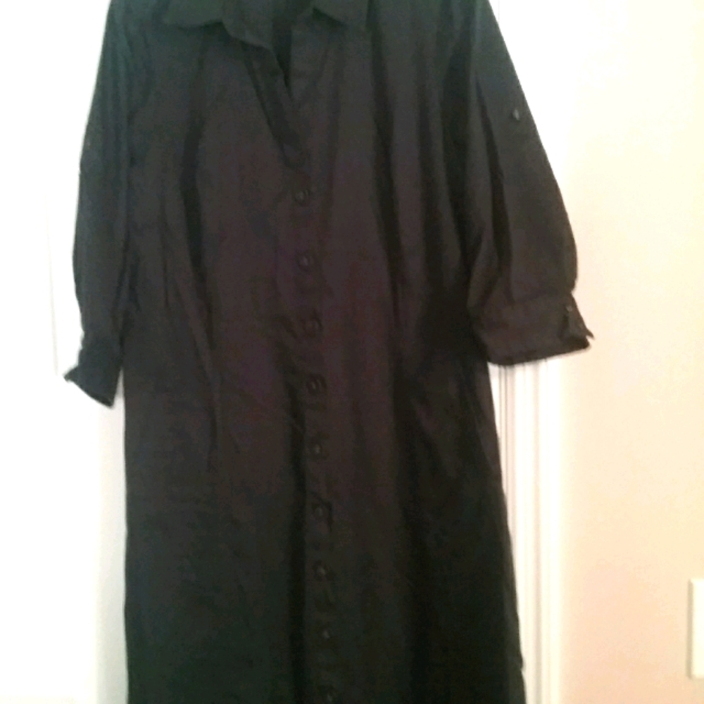 Ann Taylor button front dress